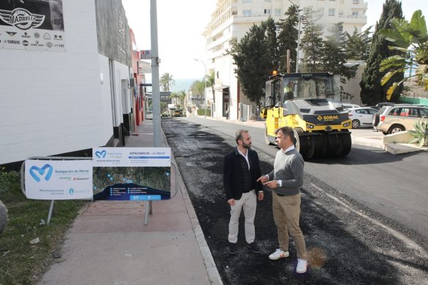 obra plan de asfaltado marbella 2024
